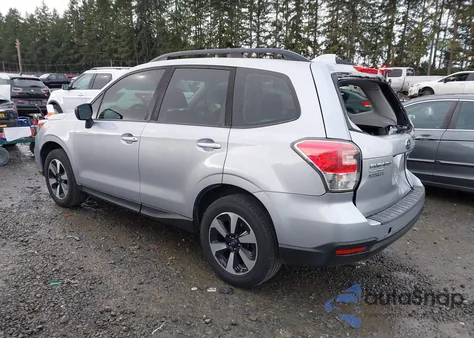 2018 Subaru Forester 2.5I z USA, uszkodzony, nr VIN JF2SJABC2JH568208